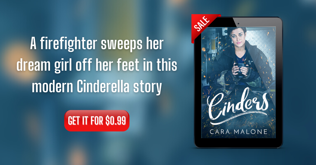 Cinders by Cara Malone is 99c for a limited time. is 