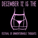 The festival of unmentionable thoughts