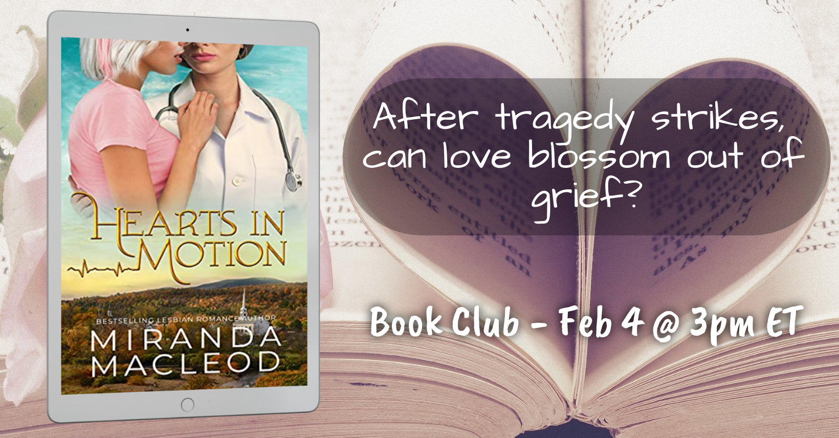 Hearts in Motion Feb 4 Book Club Meeting