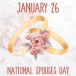 January 26 is National Spouses Day Graphic