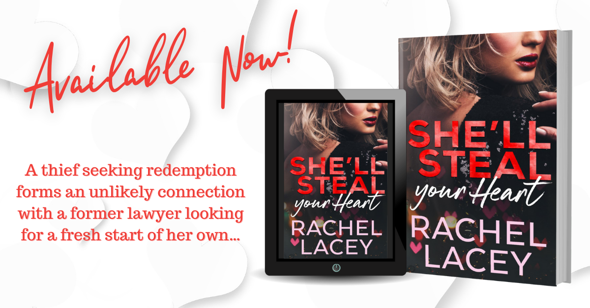 She'll Steal Your Heart by Rachel Lacey Graphic
