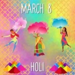 March 8 is Holi