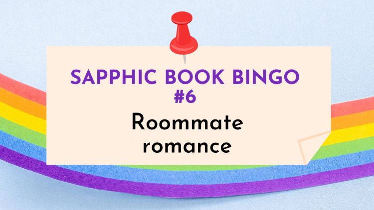 sapphic-roommate-romance Jae book bingo graphic