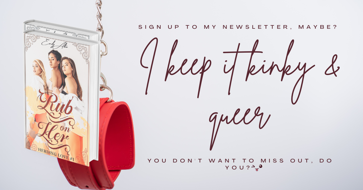 Emily Alter Newsletter Sign Up Graphic