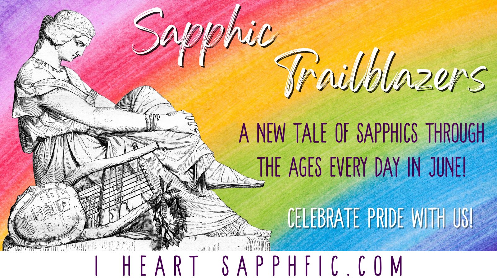 Sapphic Trailblazers Pride Graphic