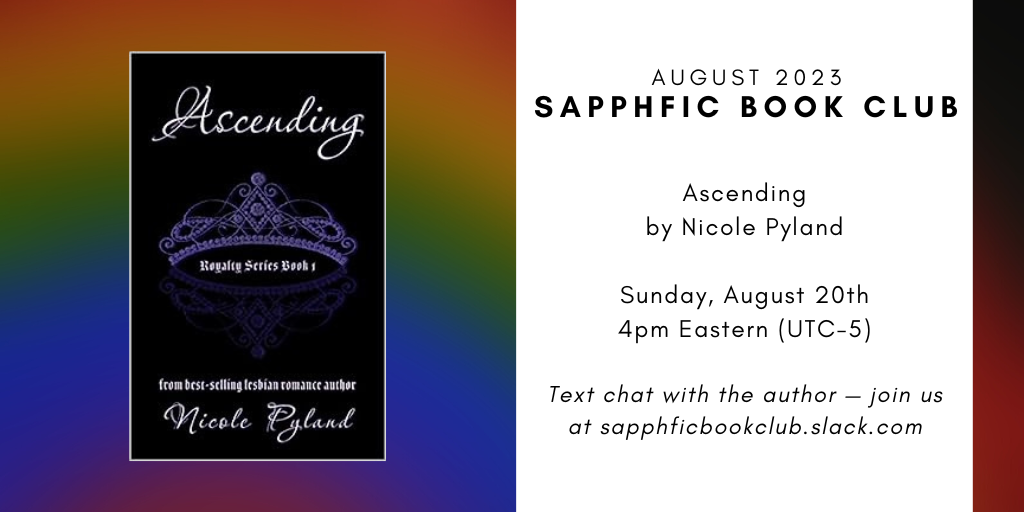 Sapphfic Book Club selection: Ascending by Nicole Pyland