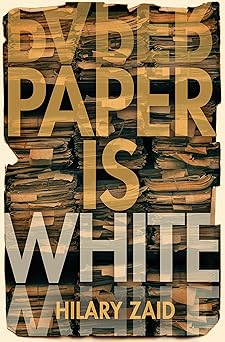 Cover of Paper is White