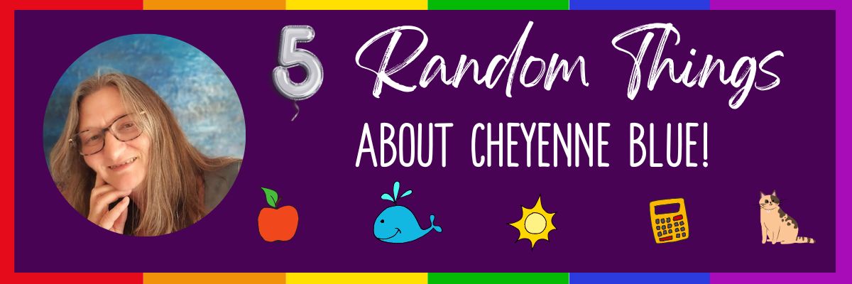 5 Random Things Cheyenne Blue Graphic