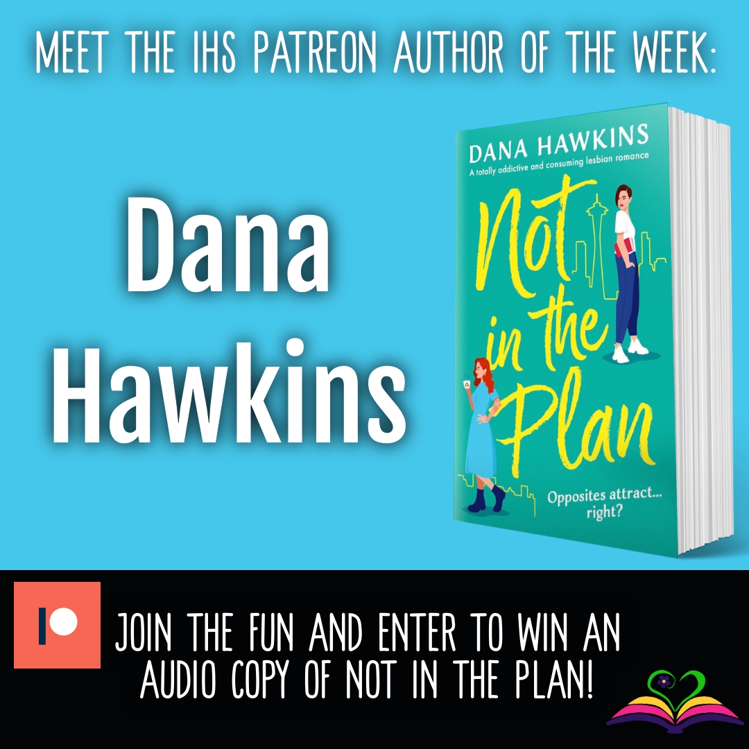 Dana Hawkins Patreon author of the week graphic