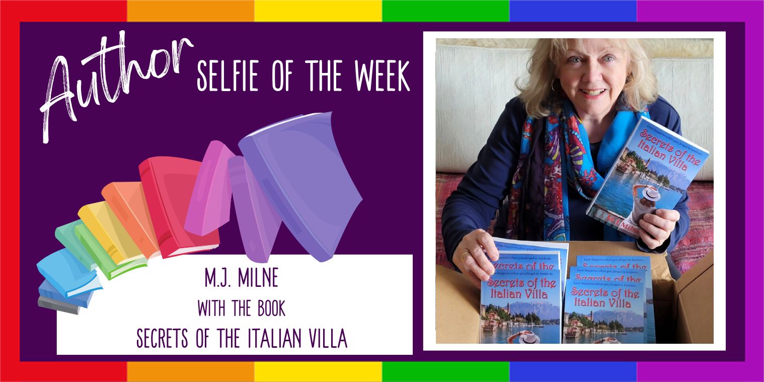 MJ Milne with Secrets of the Italian Villa