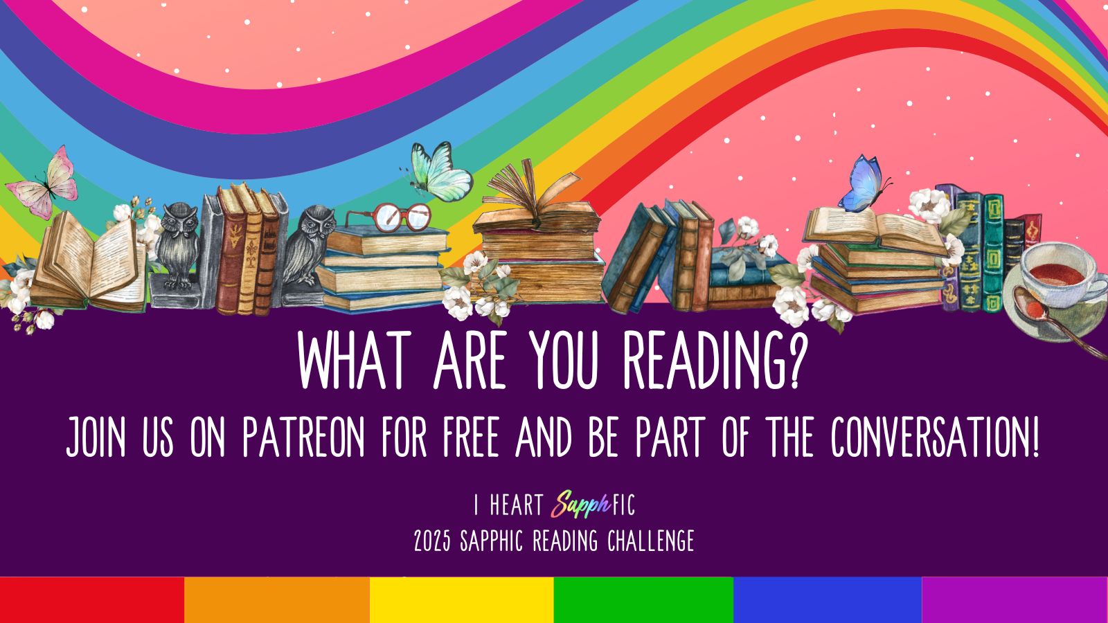 What Are you reading Patreon Graphic