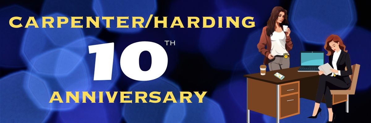 Carpenter Harding 10th Anniversary Ad