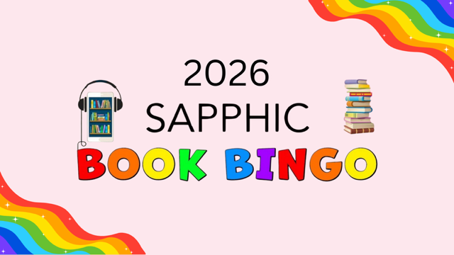 Sapphic Book Bingo 2026 graphic