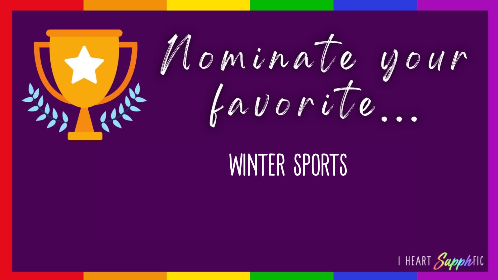 Nominate winter sports graphic