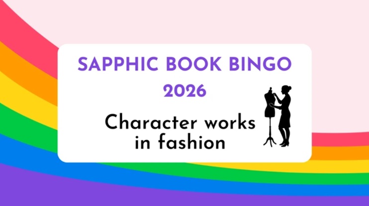 Jae's book bingo Sapphic books with characters working in fashion graphic