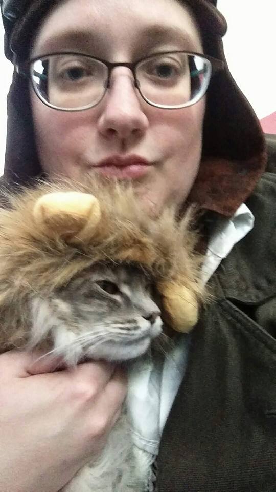 Meet Eartha the cat